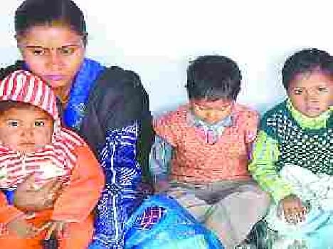 Women thrown out of house with three daughters